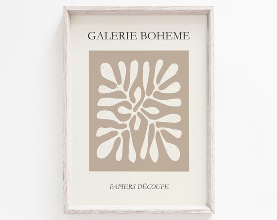 Matisse Print Neutral Print Boho Wall Art Henri Matisse Boho Henri Matisse Print Neutral Matisse Print Abstract