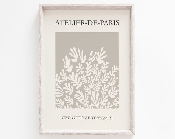 Matisse Print Boho Wall Art Henri Matisse Neutral Prints Boho Print Wall Art Print Instant Matisse Neutral Boho