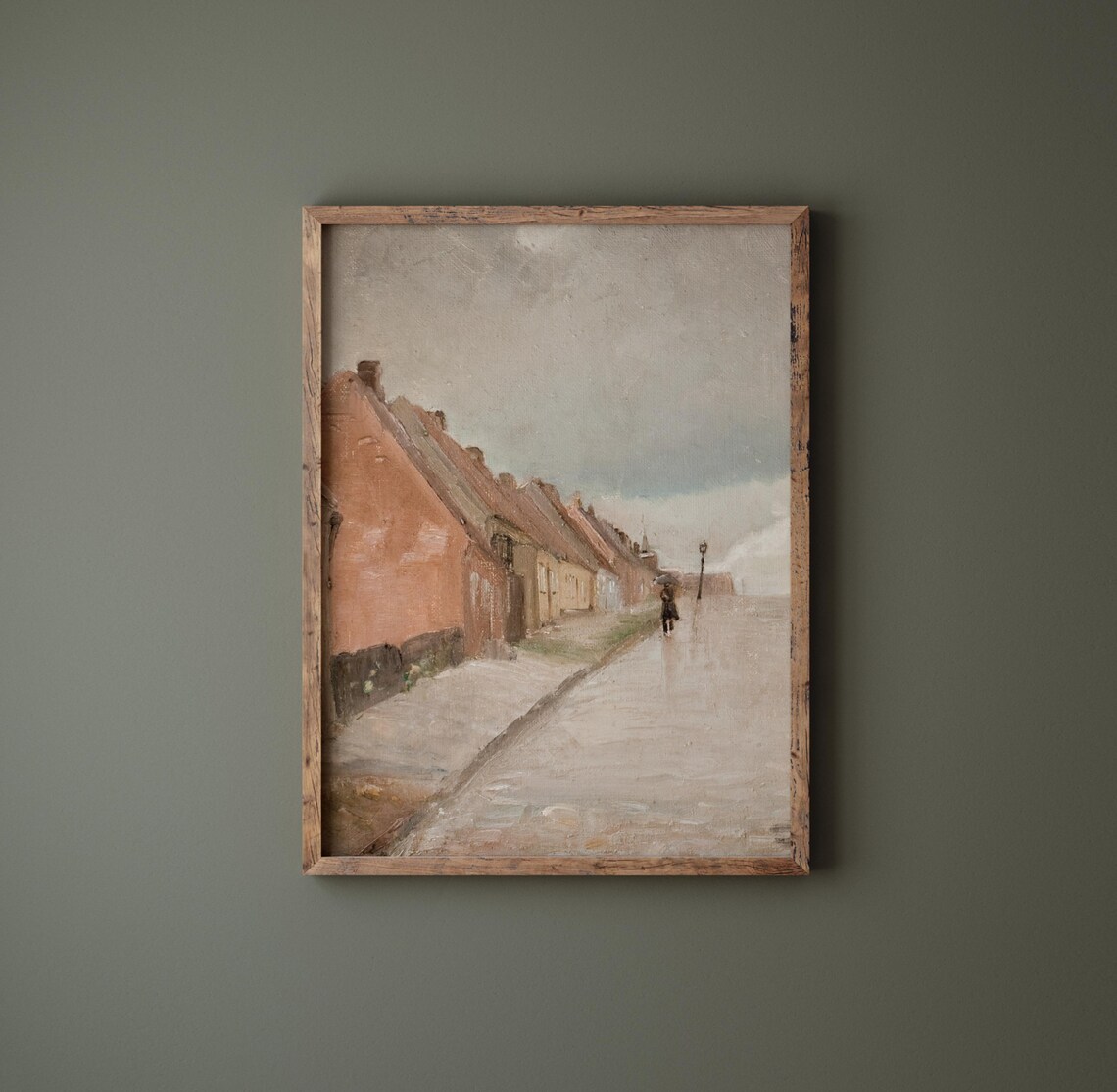 Danish Lane Vintage European Street Art Print - Image 4
