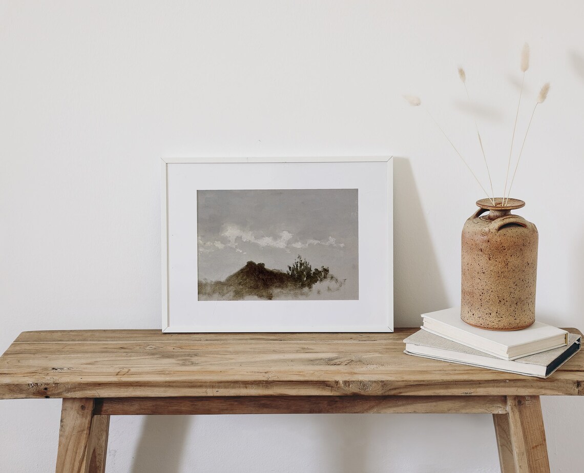 Rustic Landscape - Vintage Art - Image 2