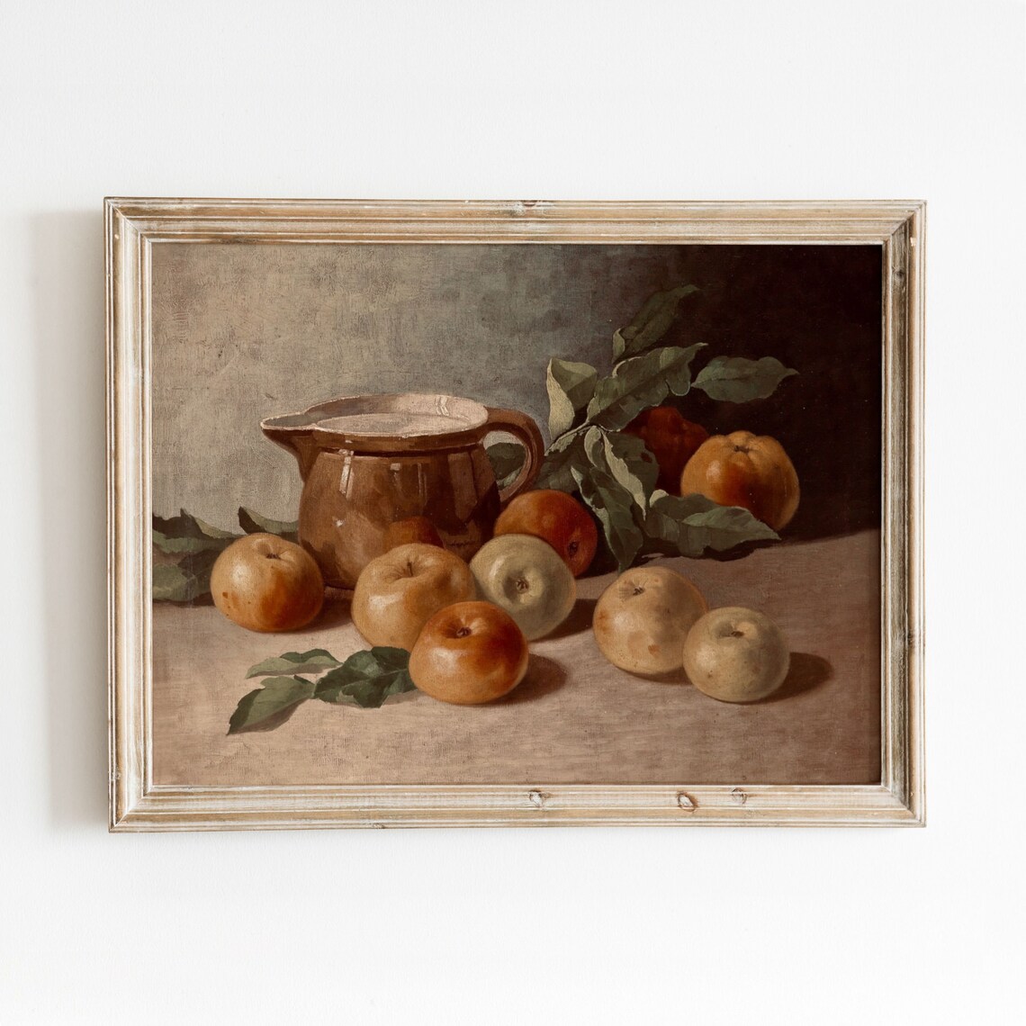 Apples and Jug - Vintage Still Life