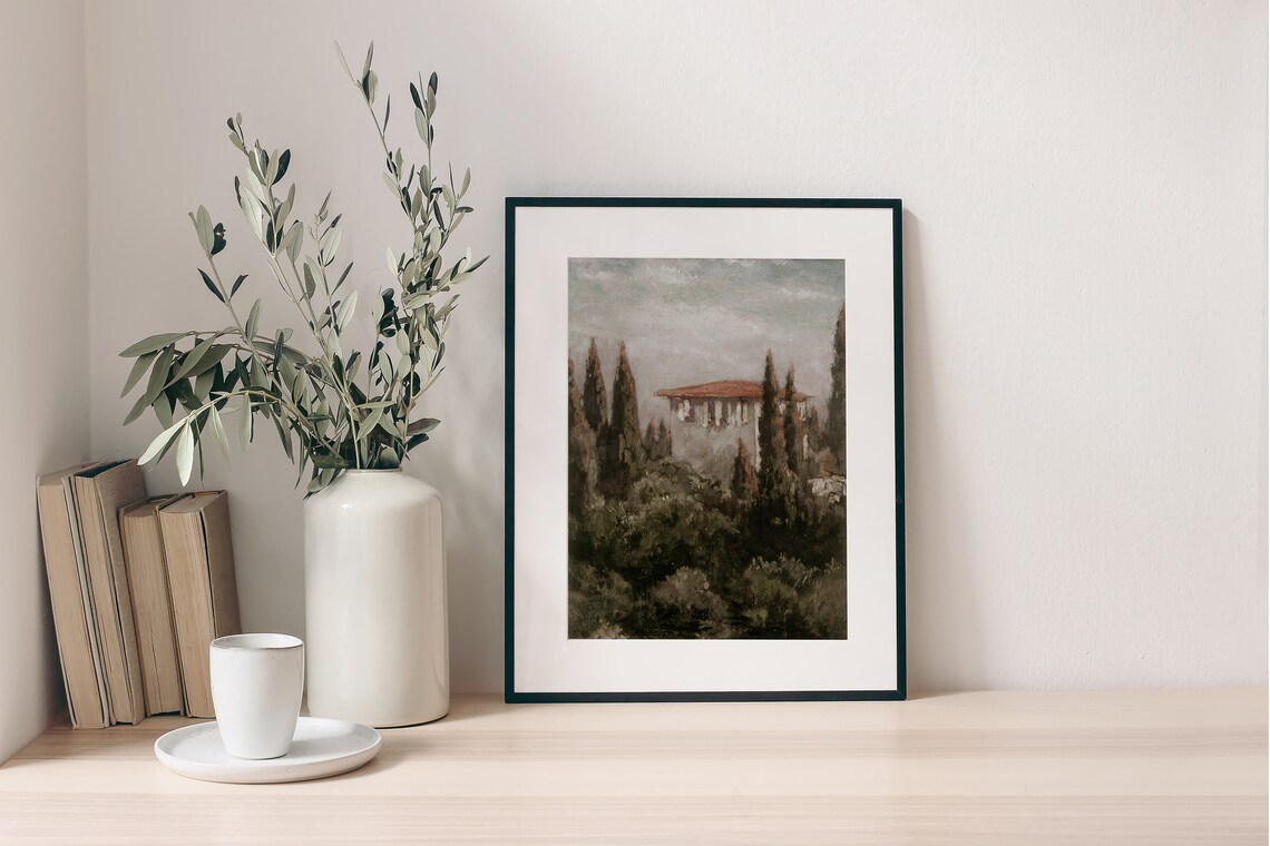 Umbria Vintage Italian Landscape, Travel Poster - Image 3