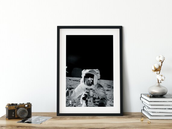 Astronaut Space Photography Poster, NASA Prints