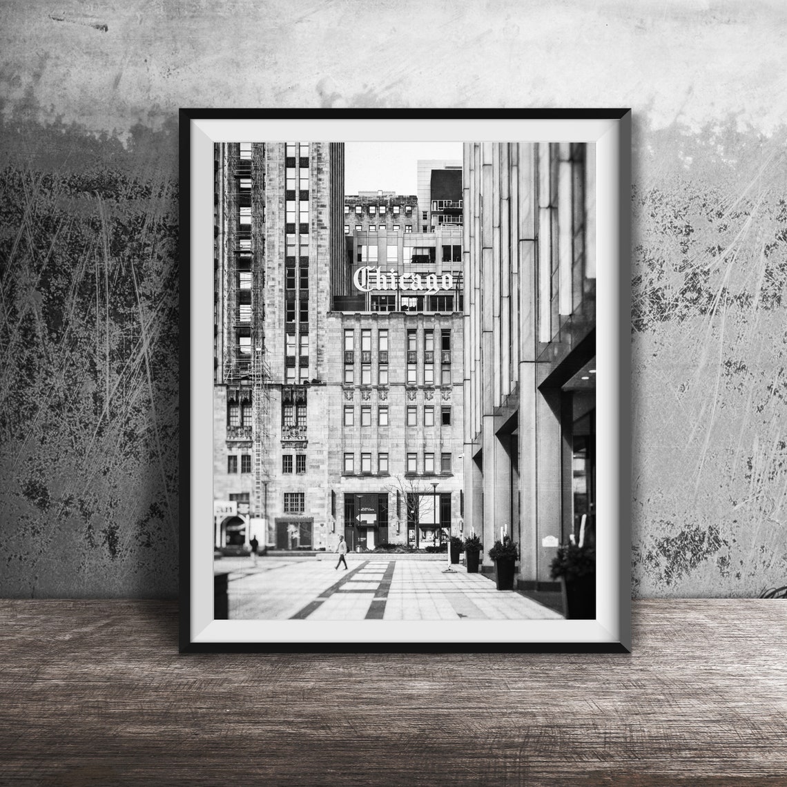 Chicago Tribune Tower Downtown Gothic Facade Cityscape Poster - Image 2
