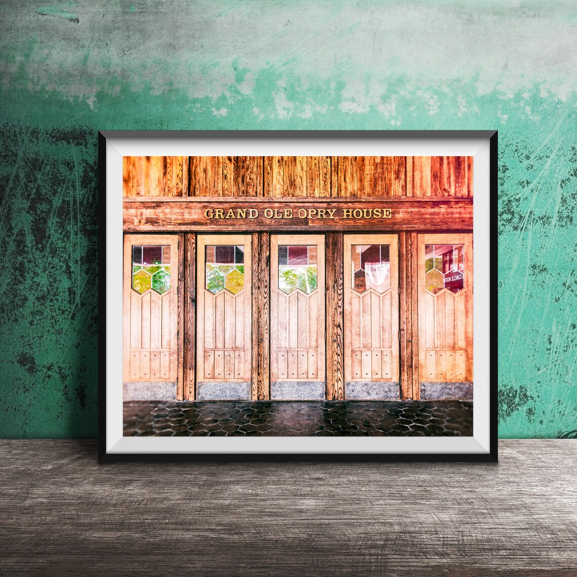 Grand Ole Opry House Nashville Sign, Art Print