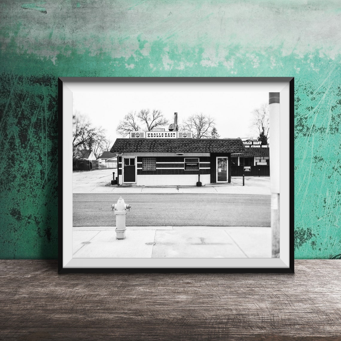 Krolls East Restaurant Green Bay Wisconsin Storefront Photo Poster - Image 2