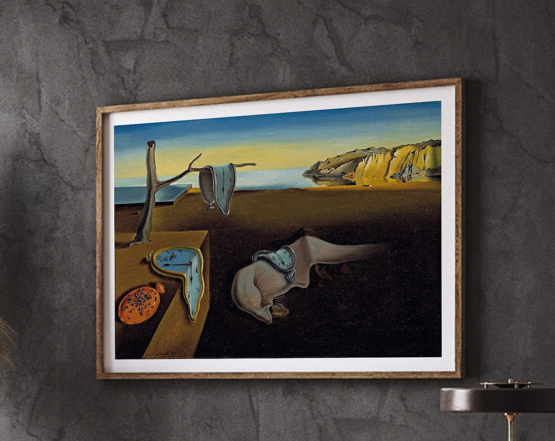 Dali The Persistence Of Memory, Art Print