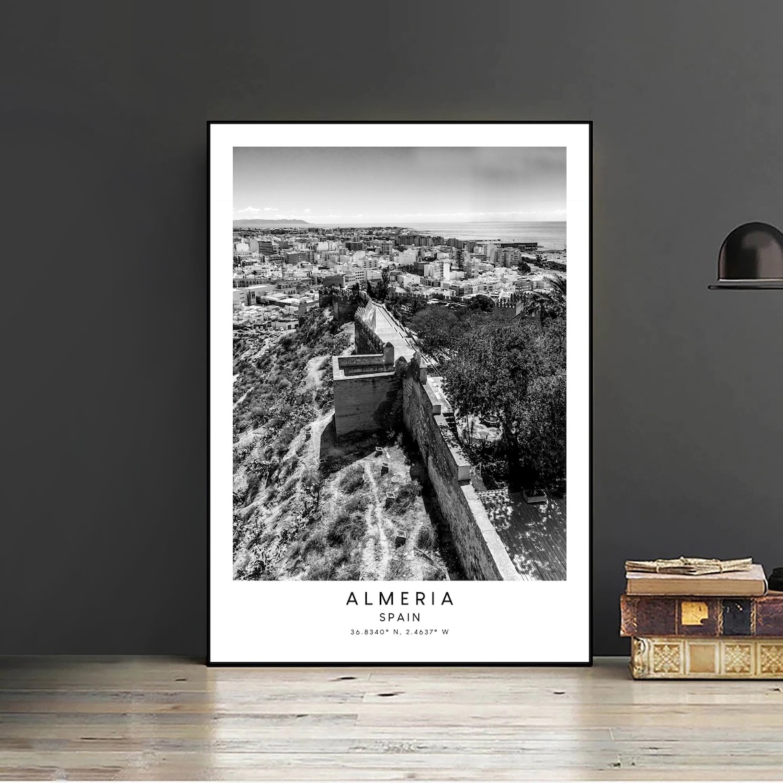 Almeria Minimalist Travel Poster, Spain Wall Art - Image 2