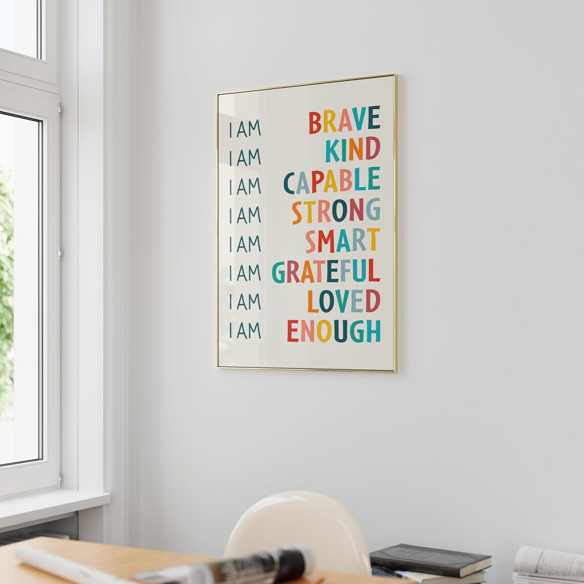 Affirmations Poster for Classroom and Therapy Office - Image 3