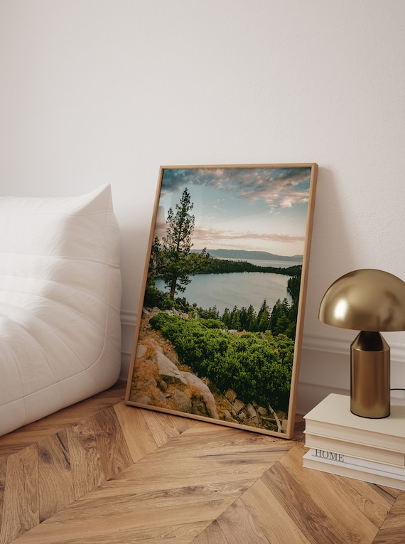Lake Tahoe Emerald Bay Sierra Nevada Mountain Lake Photo Print