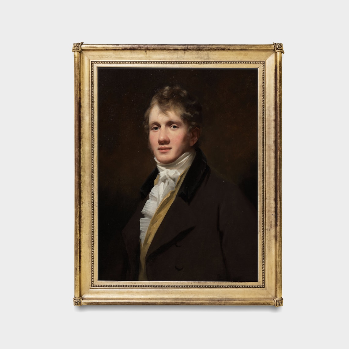 Vintage Gentleman Portrait, Dark Academia Art Print - Image 2