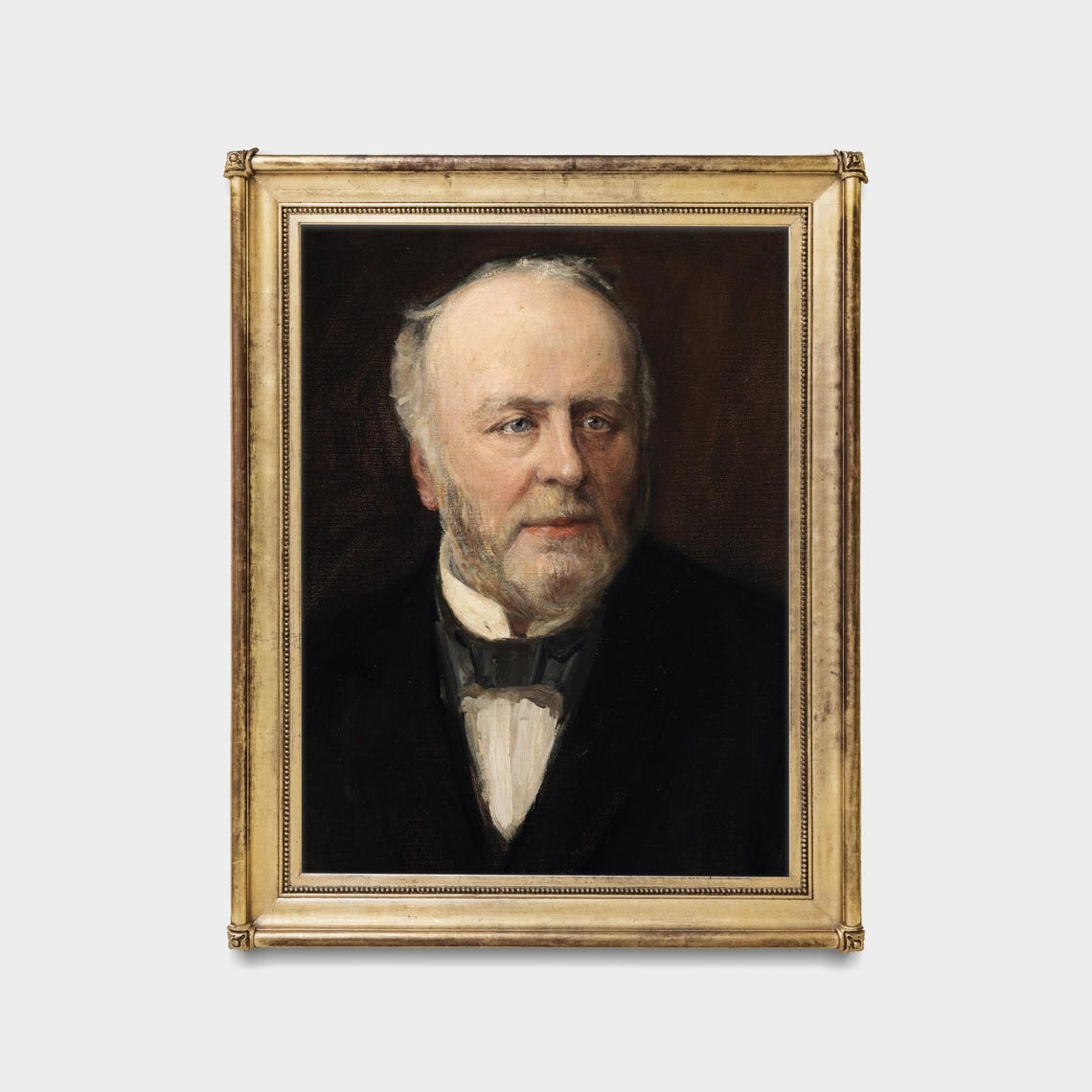 Elderly Gentleman Oil Portrait Vintage Victorian Style Poster - Image 5