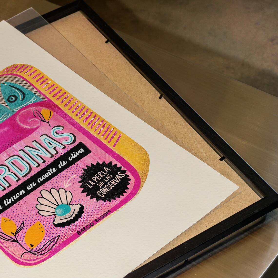 Sardines Vintage Retro Packaging Art Print - Image 7