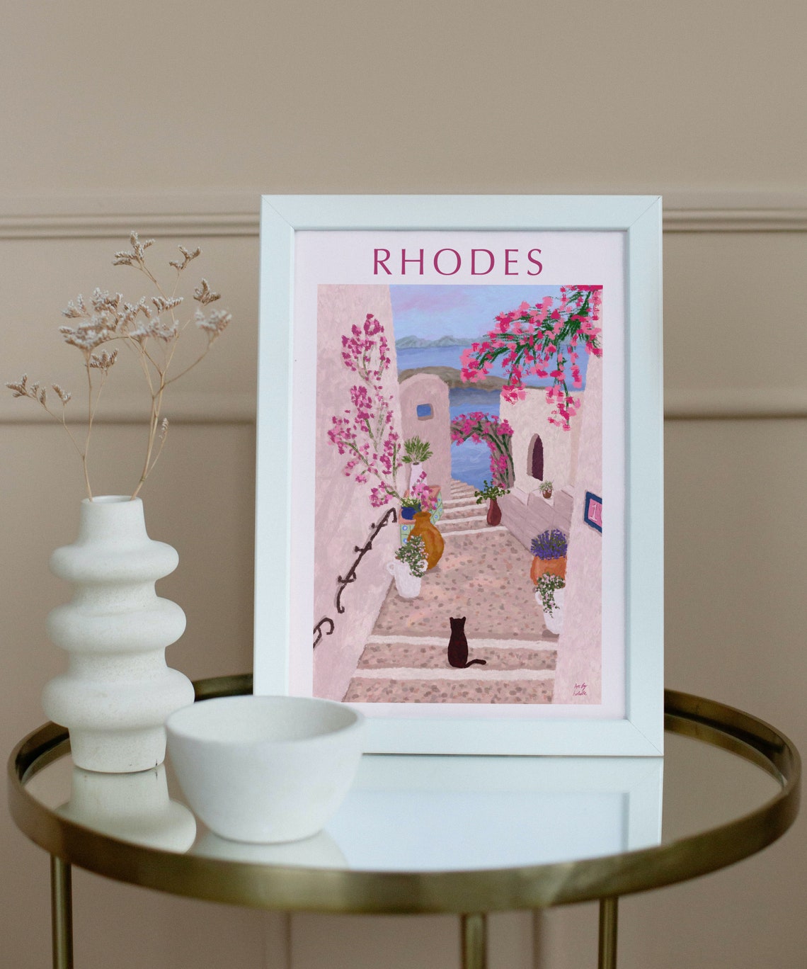 Rhodes Rhodes Classic Travel Poster - Image 4