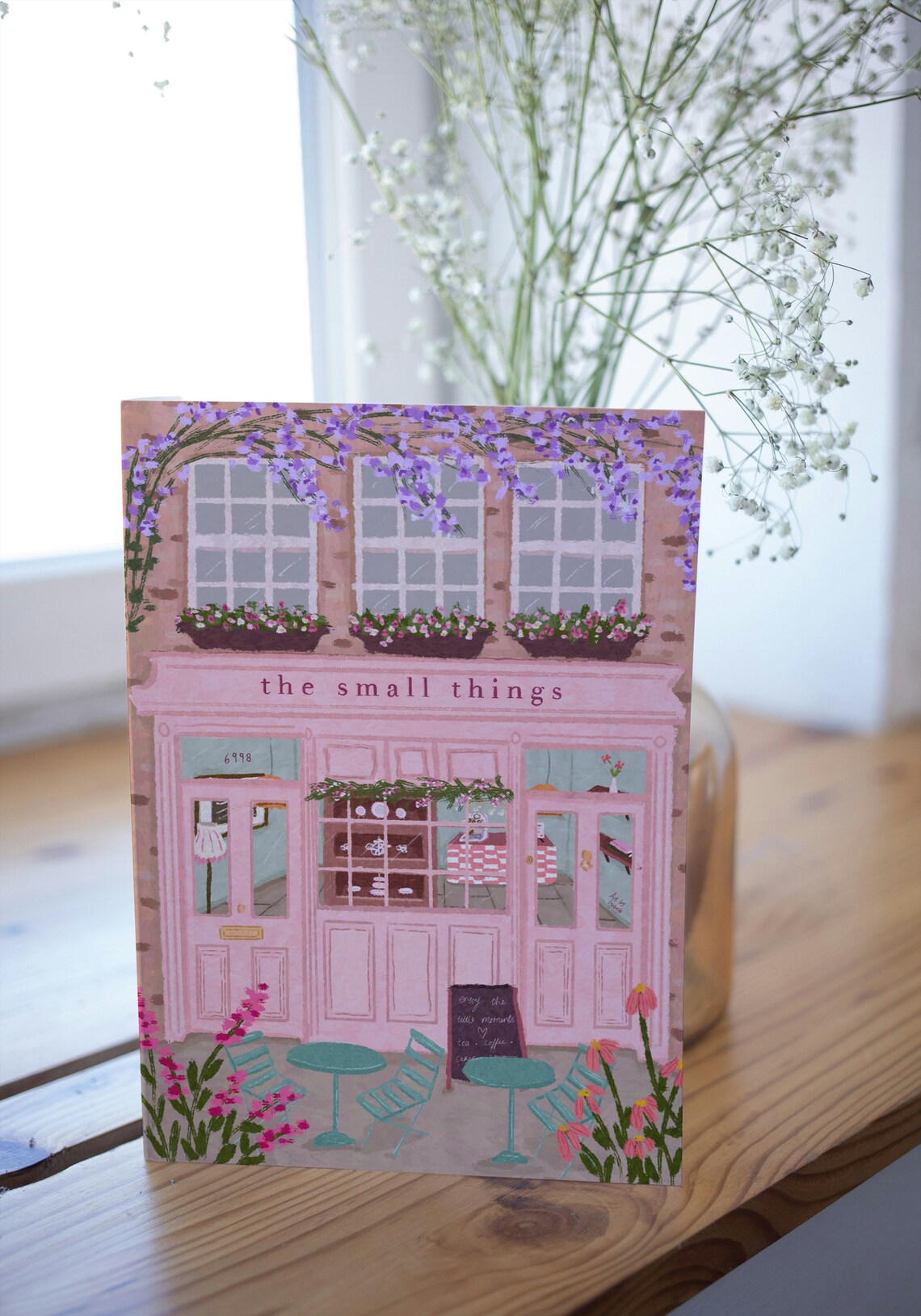 The Small Things Cafe Card, Birthday Greeting Card - Image 7