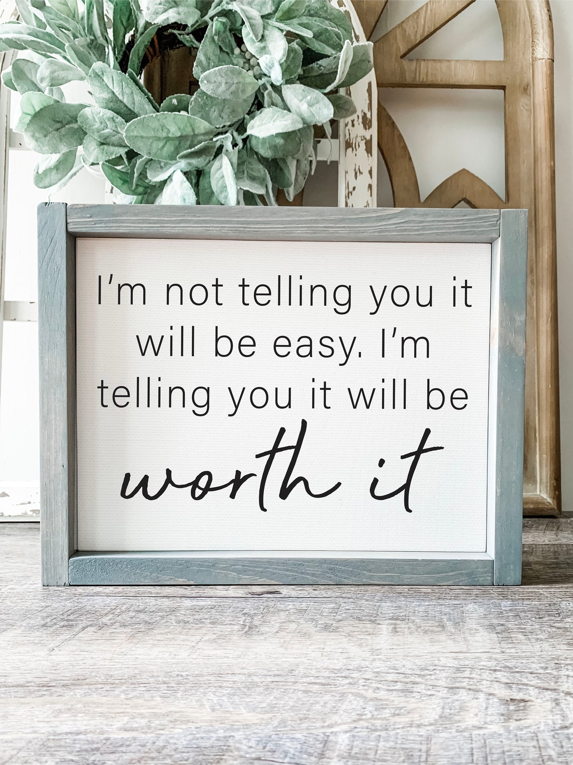 It Will Be Worth It Inspirational Motivational Quote Wall Poster - Image 3