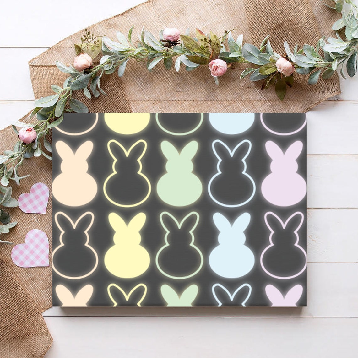 Neon Rainbow Bunnies, Easter Gift Ideas - Image 3
