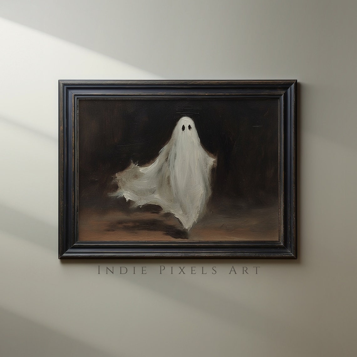 Cute Ghost Halloween Poster, Wall Decor