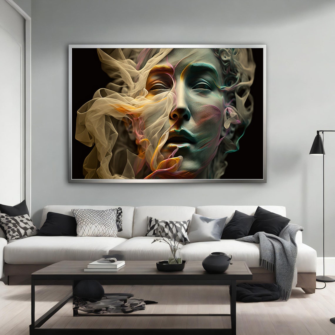 Modern Woman Print Modern Woman Wall Art Woman Woman Wall Decor Woman Wall Art Modern Painting - Image 2