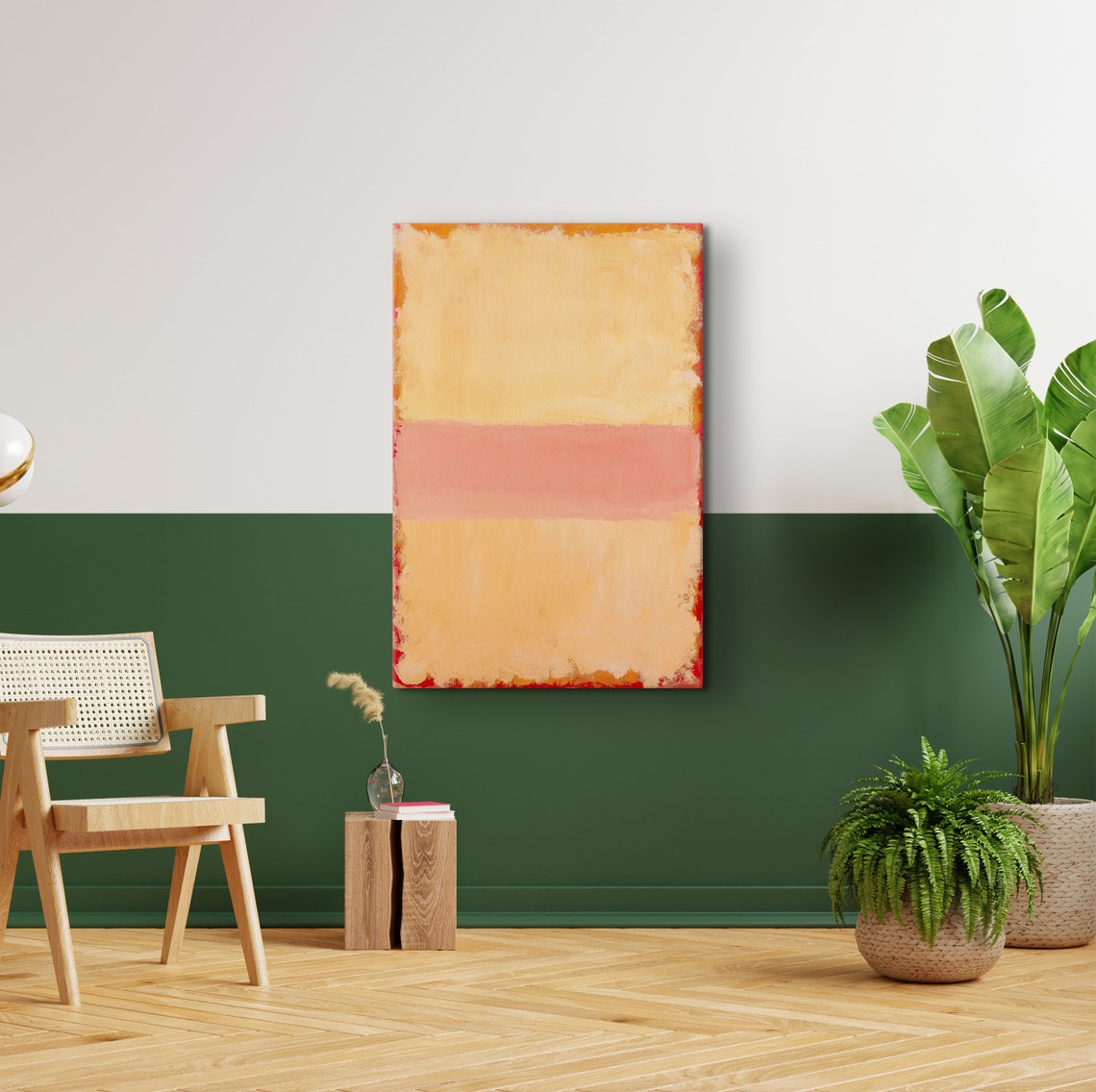 Mark Rothko Beige Over Pink Poster Mark Rothko Exhibition Poster Expressionism Art Rothko Reproduction Art Mark Rothko Glass - Image 2