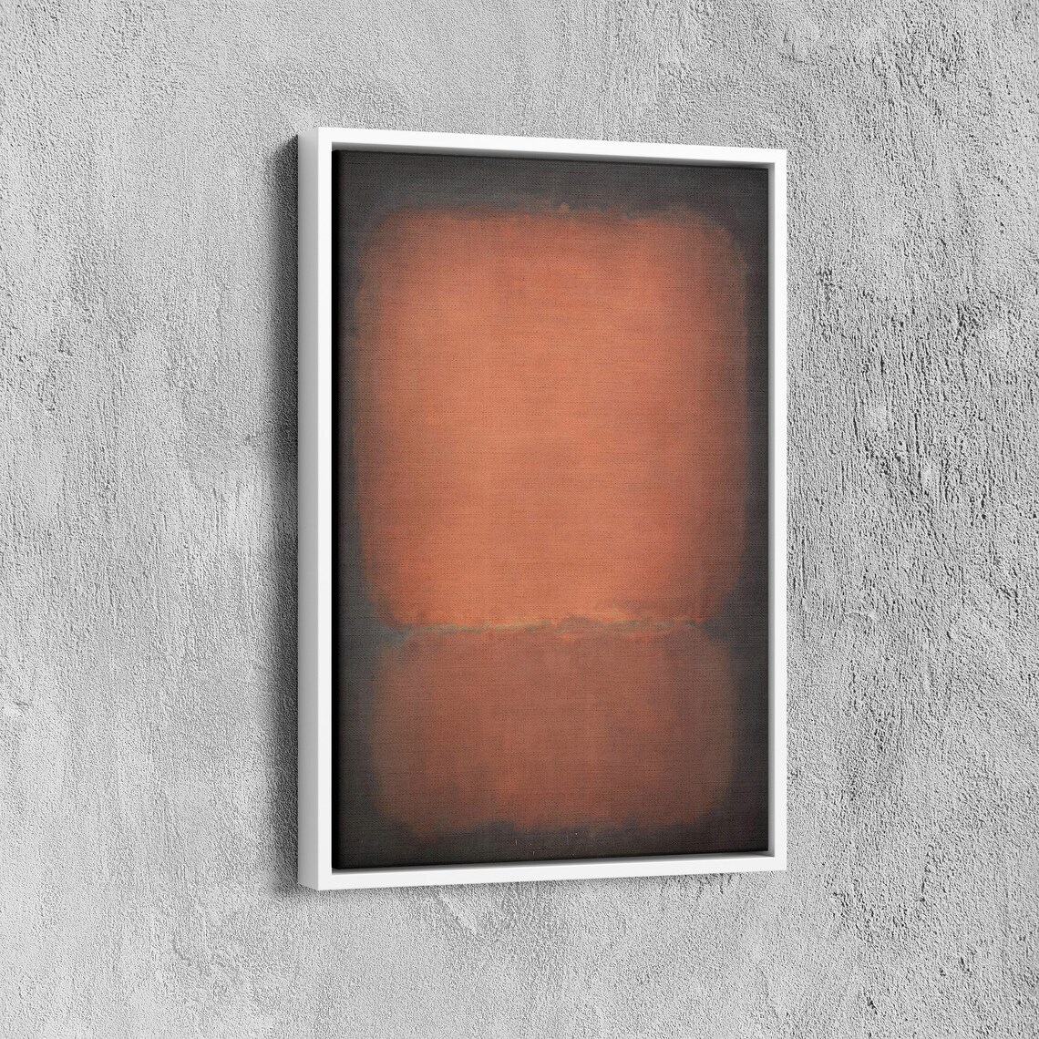 Mark Rothko Black Over Orange Poster Mark Rothko Extra Large Exhibition Poster Modern Art Expressionism Art Rothko Reproduction Art - Image 6