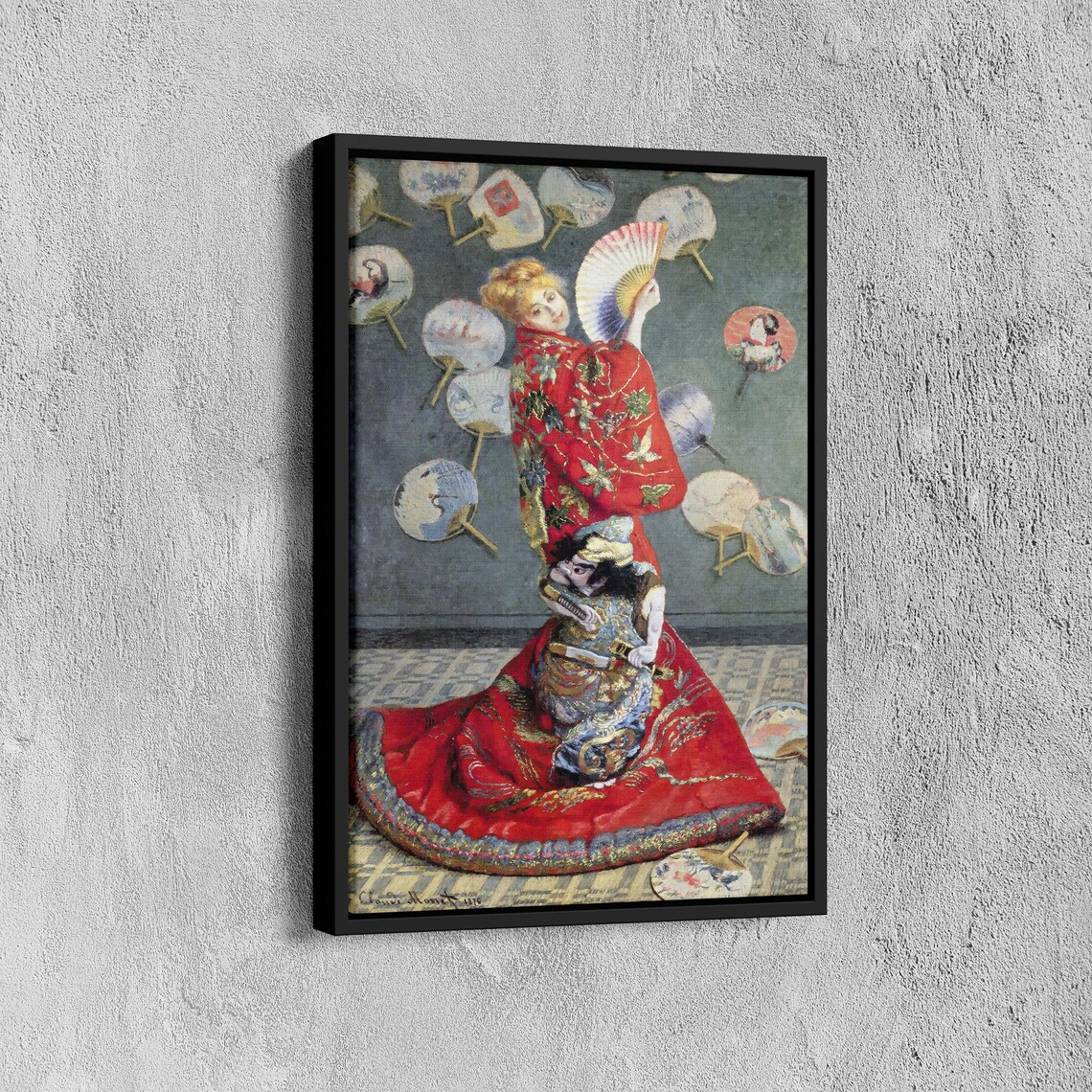 Claude Monet Camille in Japanese Costume La Japonaise Poster - Image 7