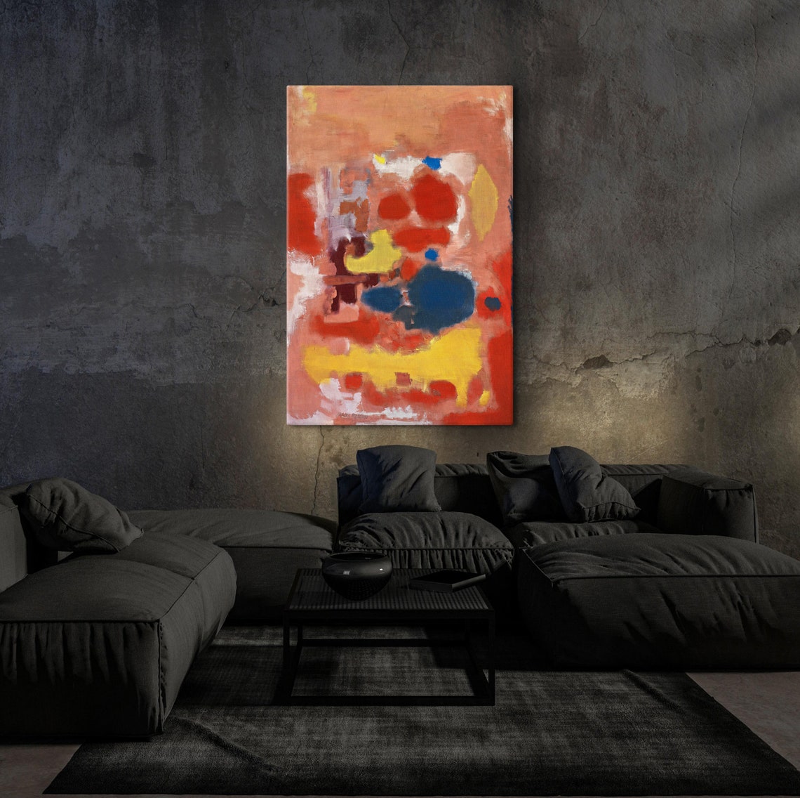 Mark Rothko Mixed Colors Print Mark Rothko Painting Exhibition Poster Modern Art Expressionism Mark Rothko Reproduction Mark Glass Art - Image 4