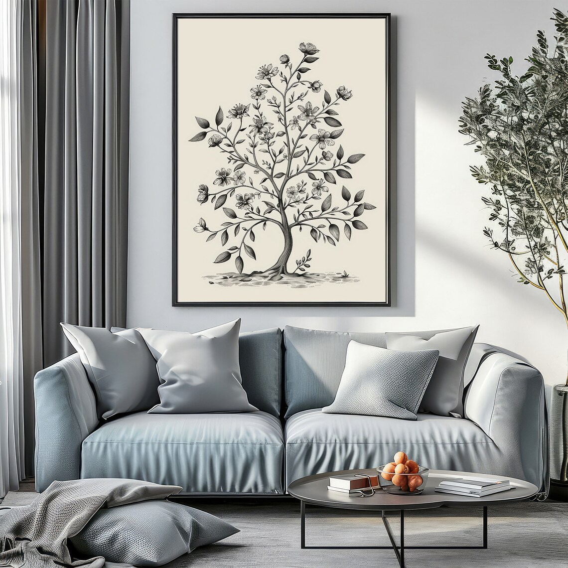 Antique Botanical Sketch, Vintage Kitchen Art Print - Image 2