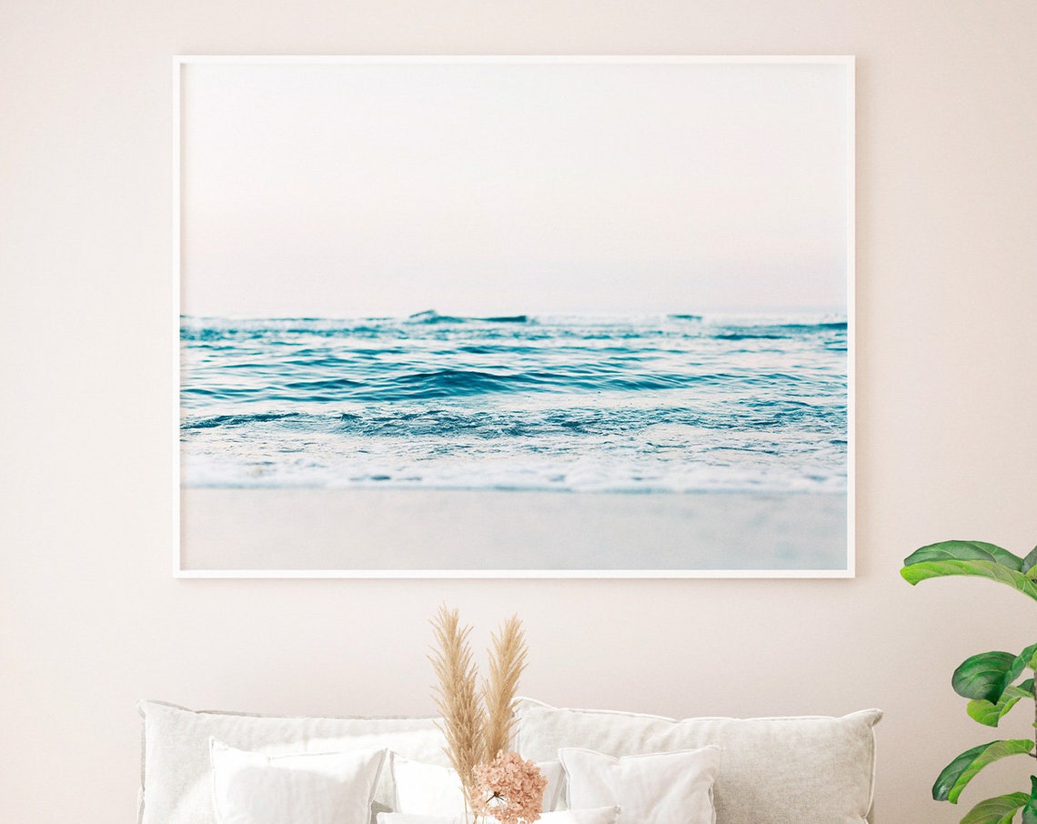 Beach Coastal Ocean Art Print
