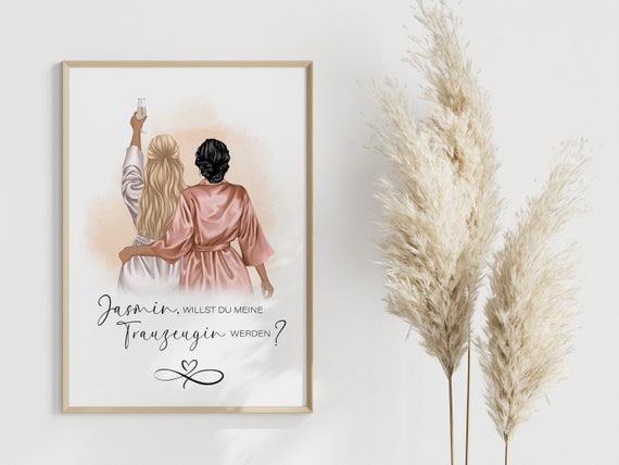 Will You Be My Maid Of Honor? Wedding Gift Card
