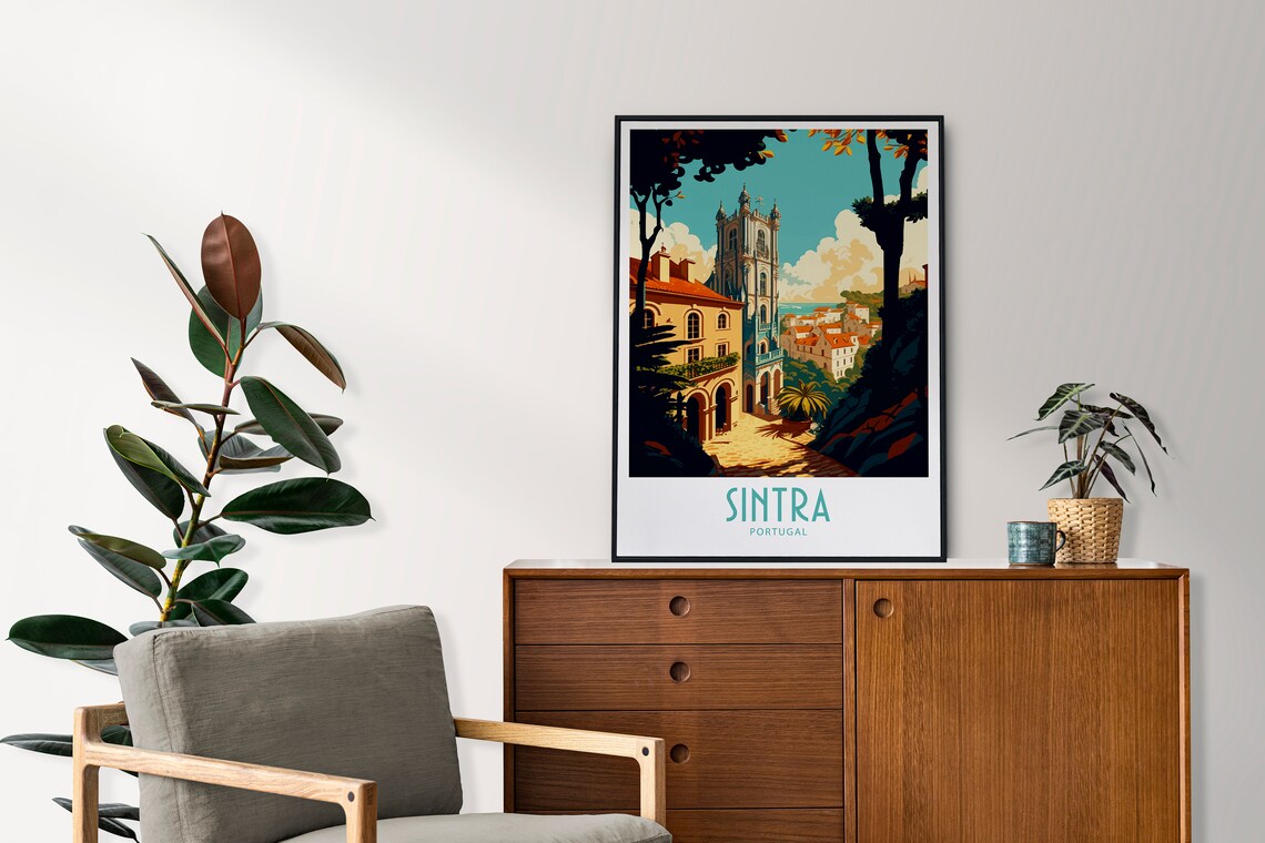 Sintra Portugal Home Decoration Wall Art Print - Image 4