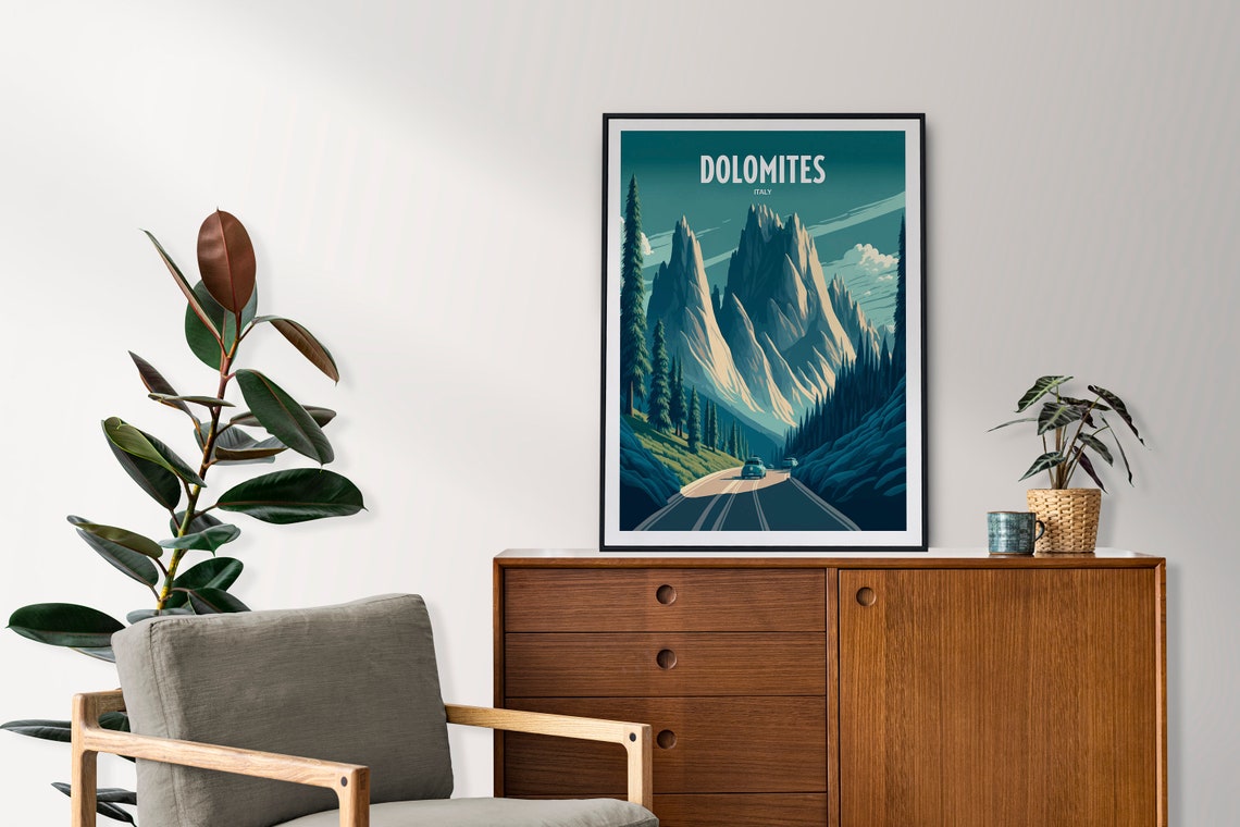 Dolomites Italy Wall Art Print - Image 2