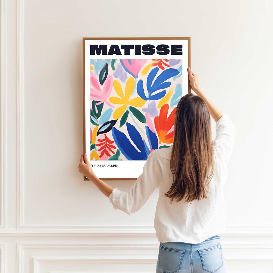 Matisse Fleurs Du Jardin Botanical Exhibition Poster Colorful Floral Art - Image 4