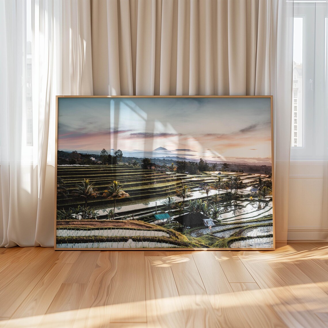 Jatiluwih Rice Terraces, Bali Landscape Art Print - Image 4