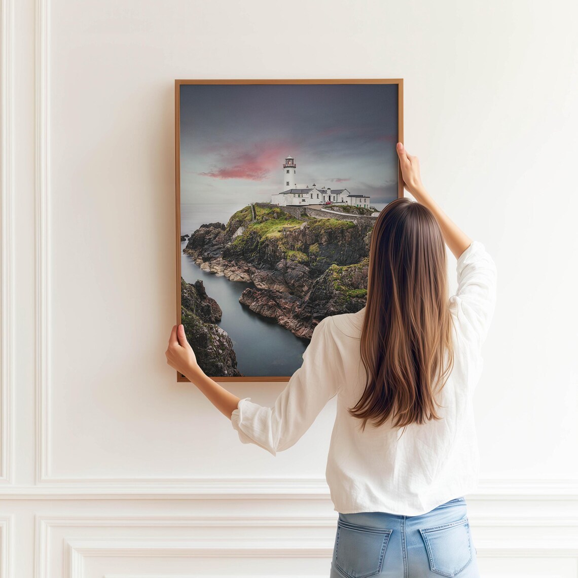 Fanad Lighthouse, Donegal Coastal Photography Art Print - Image 3