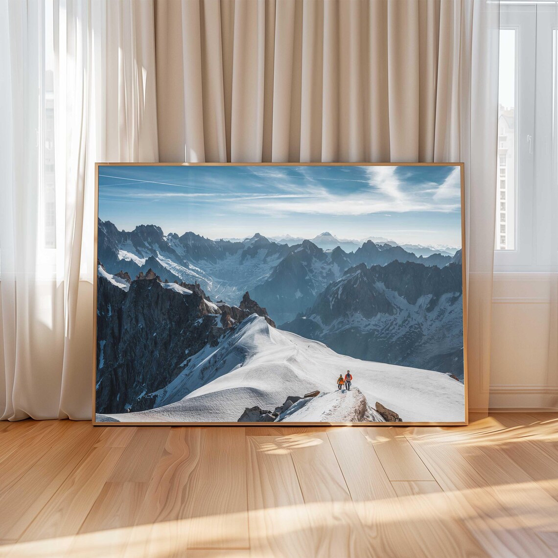 Aiguille Du Midi Chamonix Mountain Art Print - Image 4