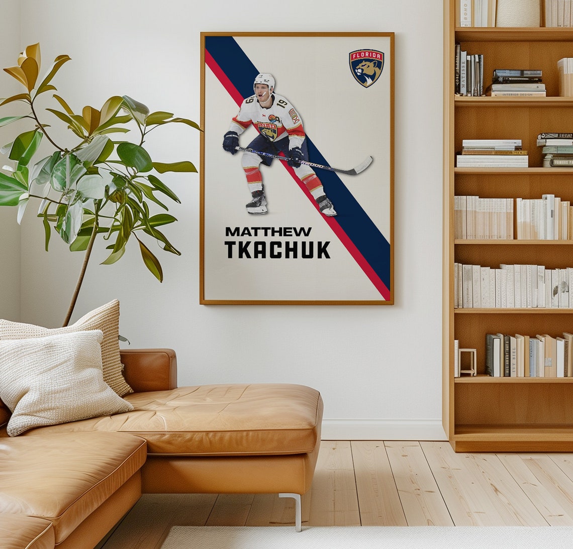 Matthew Tkachuk Florida Panthers NHL Hockey Star Action Poster - Image 2