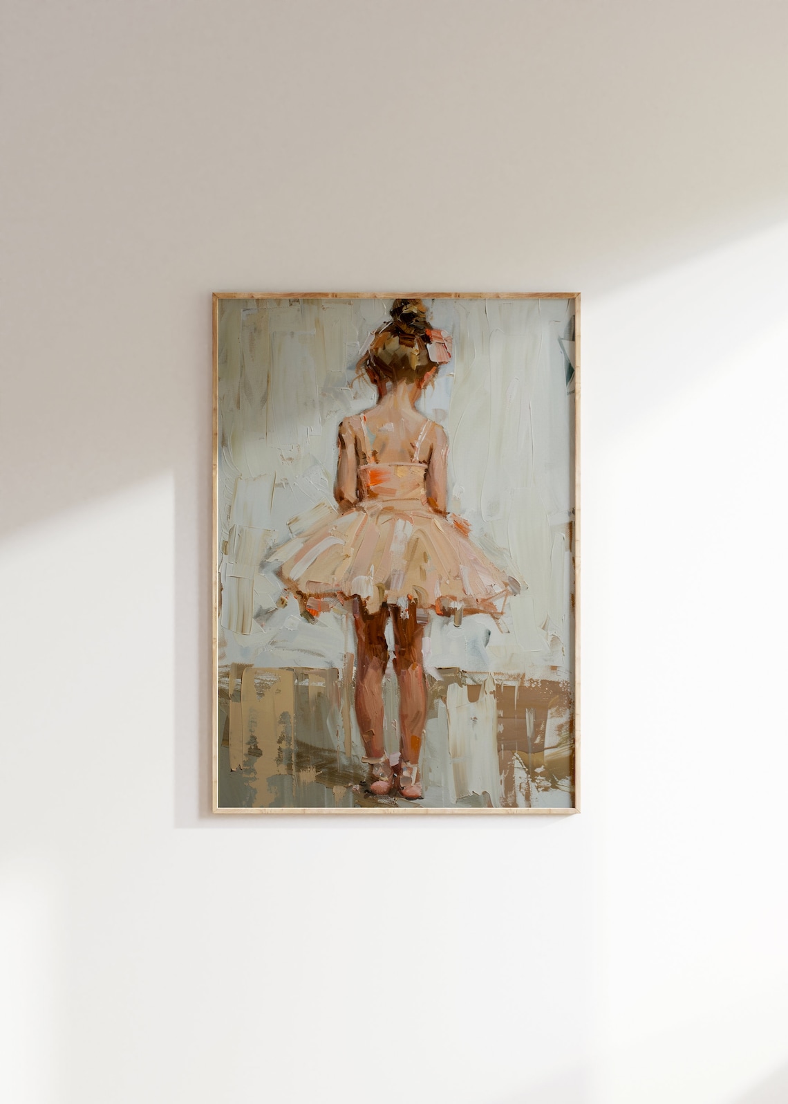 Ballerina Painting, Vintage Girl Nursery Art Print - Image 2