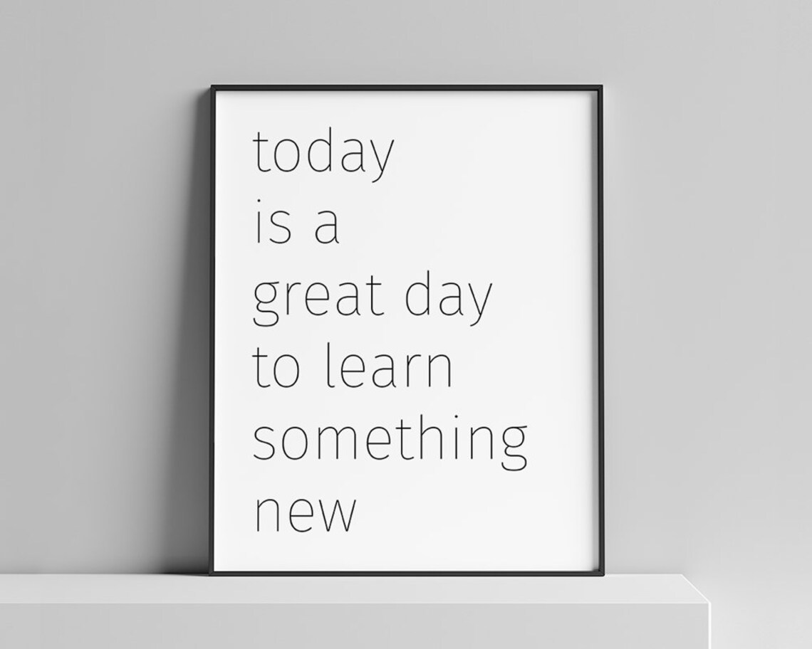 Home School Classroom Decor Inspirational Quote Print - Image 2