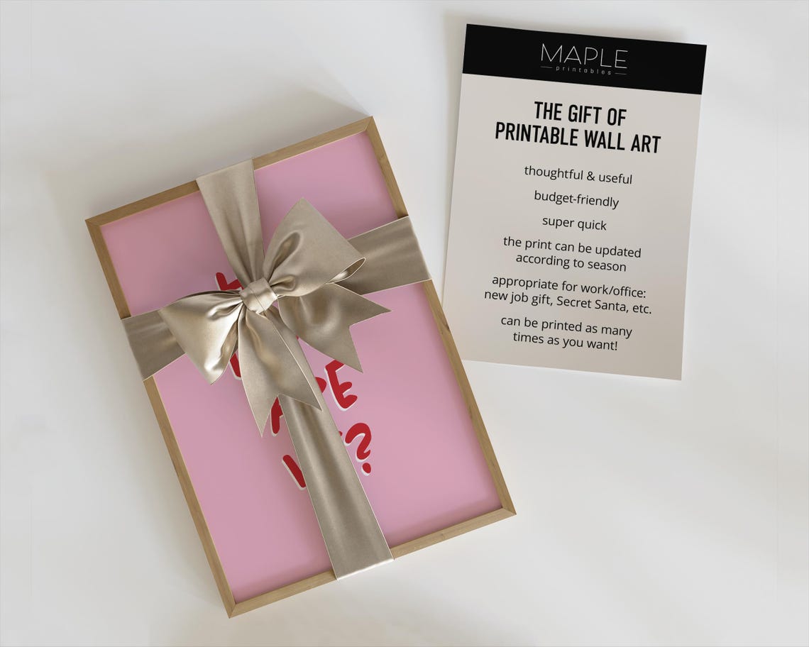 How Lucky Are We Pink Minimalist Gratitude Quote Typography Poster - Image 2