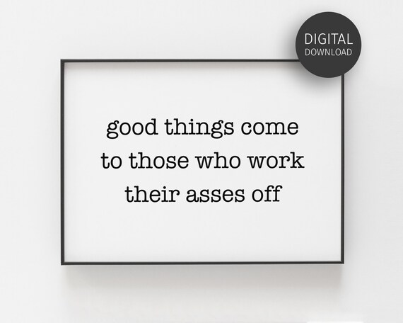 Motivational Entrepreneur Quote Classroom Art Print