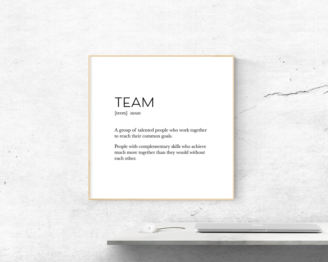 Custom Definition Personalized Word Wall Art Print - Image 3