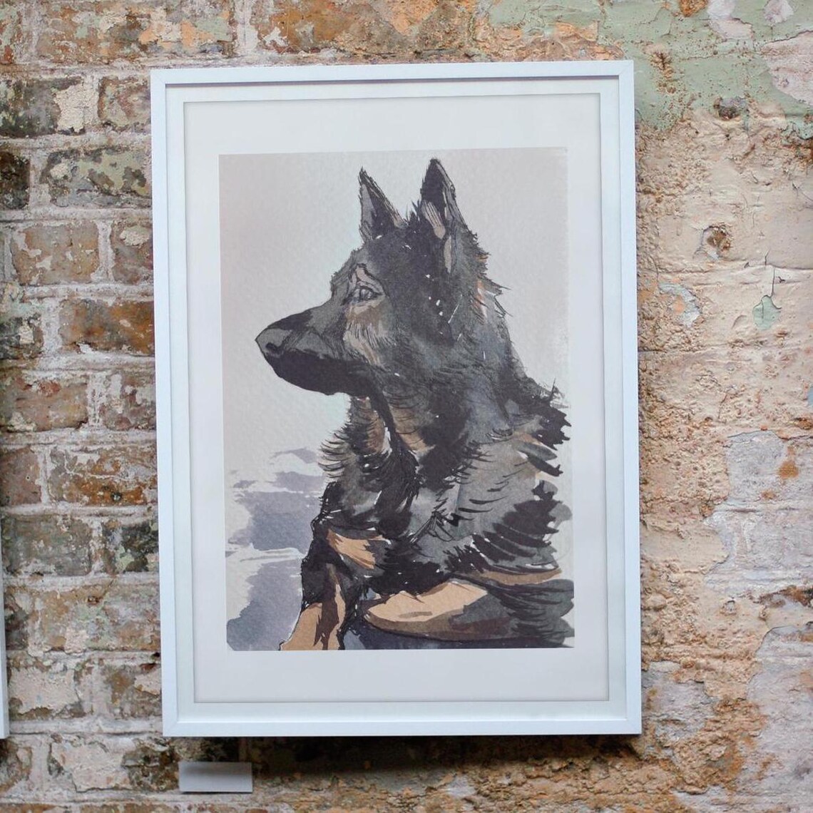 Custom Watercolor Pet Portrait, Personalized Gift