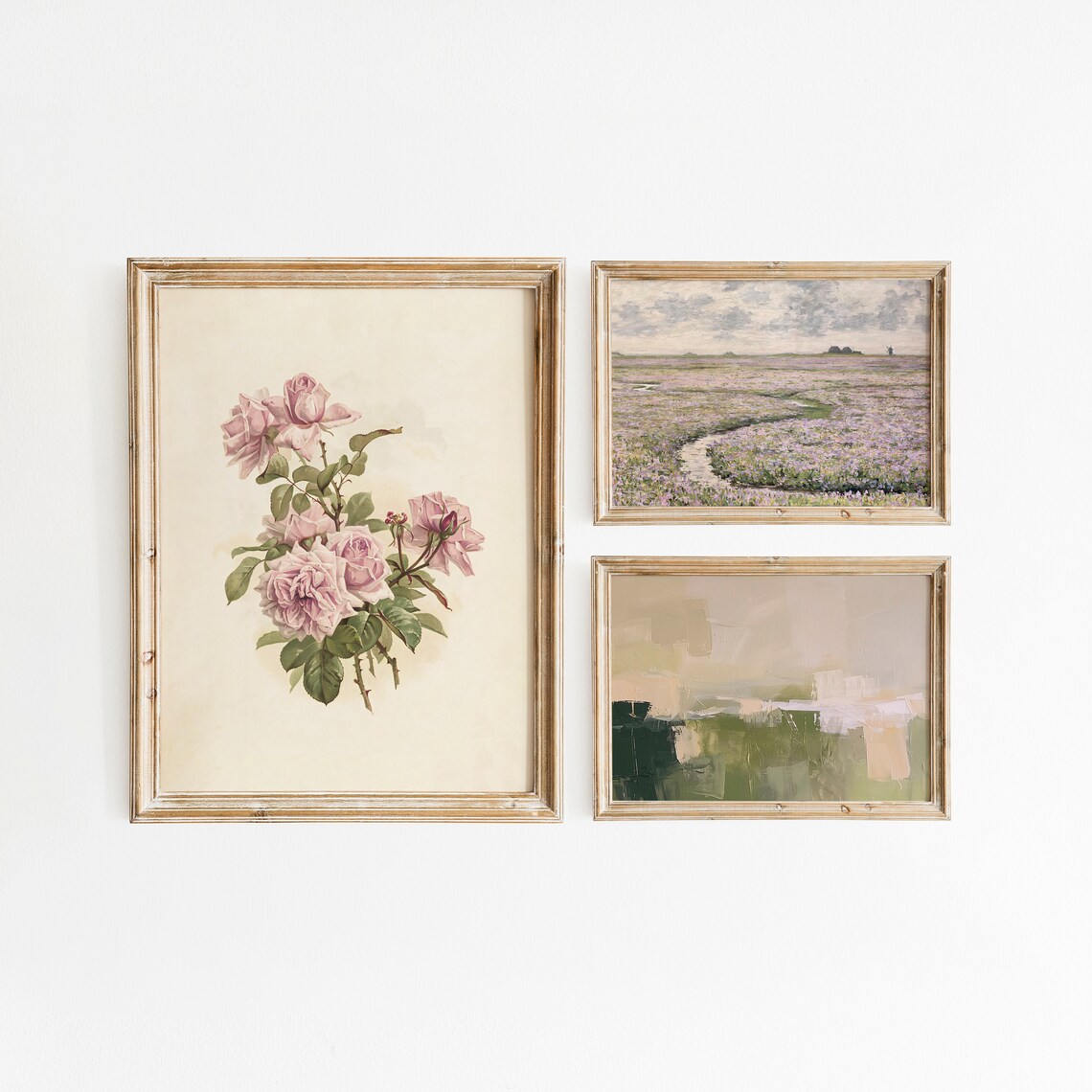 Set of 10 Vintage French Country Spring Artworks Gallery Poster - Image 6