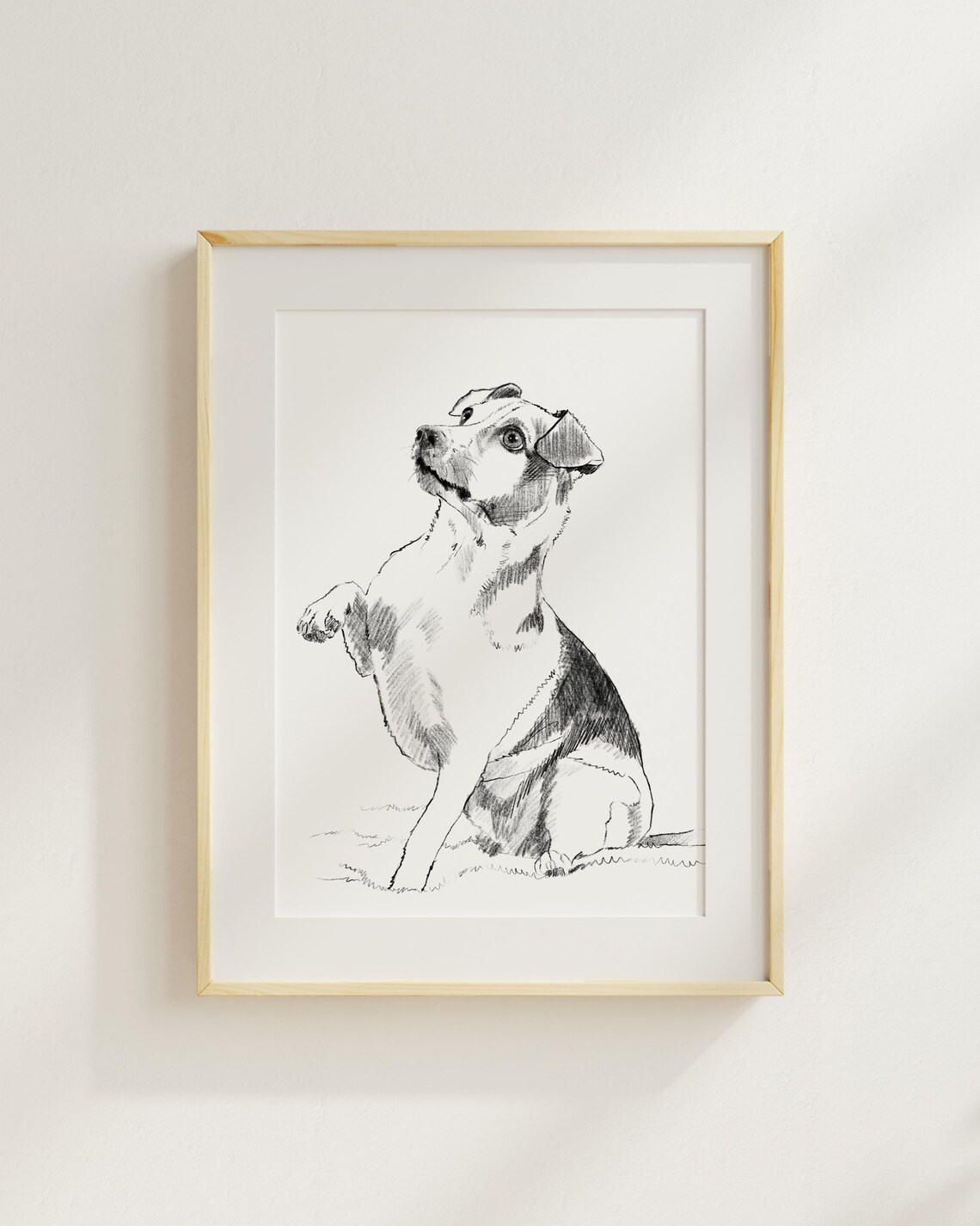 Custom Dog Portrait, Pet Remembrance Gift - Image 2