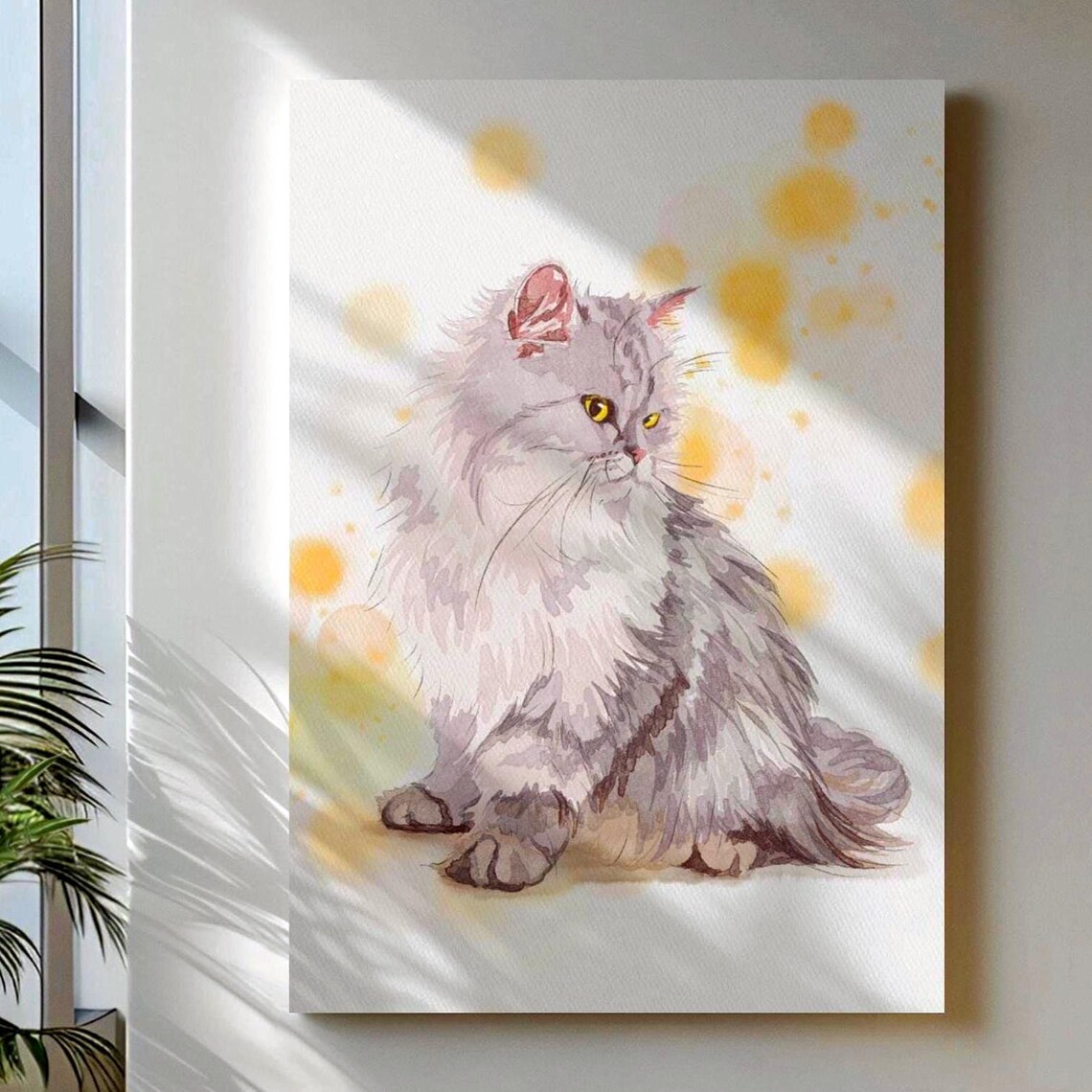 Pet Painting Custom Pet Portrait From Photo Cat Loss Gift Dog Portrait Cat Wall Art Custom Cat Painting Dog Mom Gift Nursery Wall Art Custom