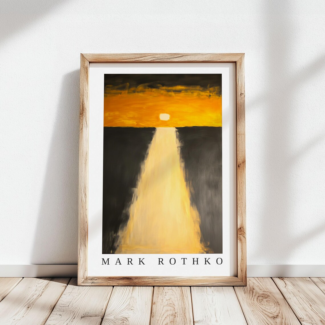 Mark Rothko Poster, Abstract Expressionism Art Print