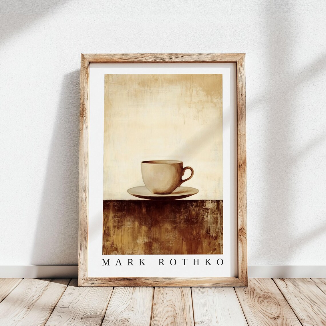 Mark Rothko Abstract Expressionism, Museum Poster