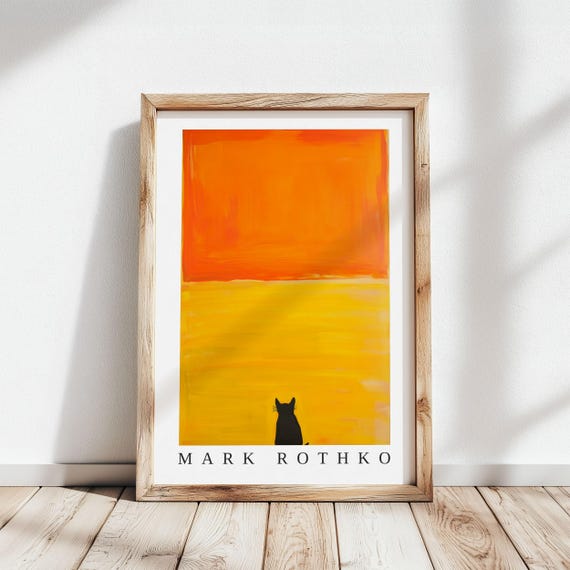 Mark Rothko Poster, Abstract Expressionism