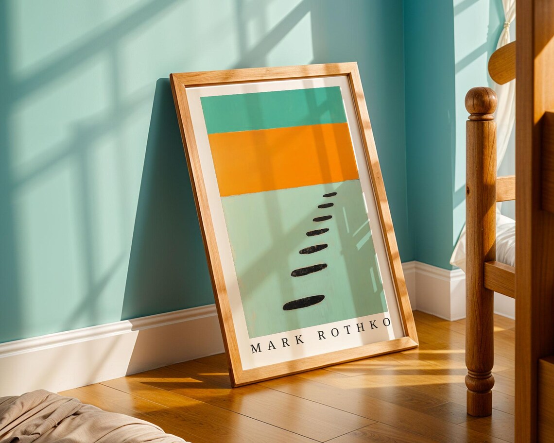 Mark Rothko Abstract Expressionism Poster - Image 3